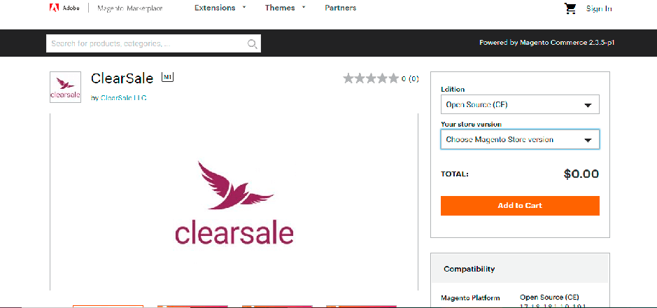 Magento App Store Preview