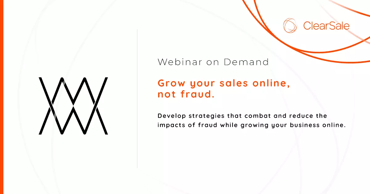 Grow your sales online, not fraud.