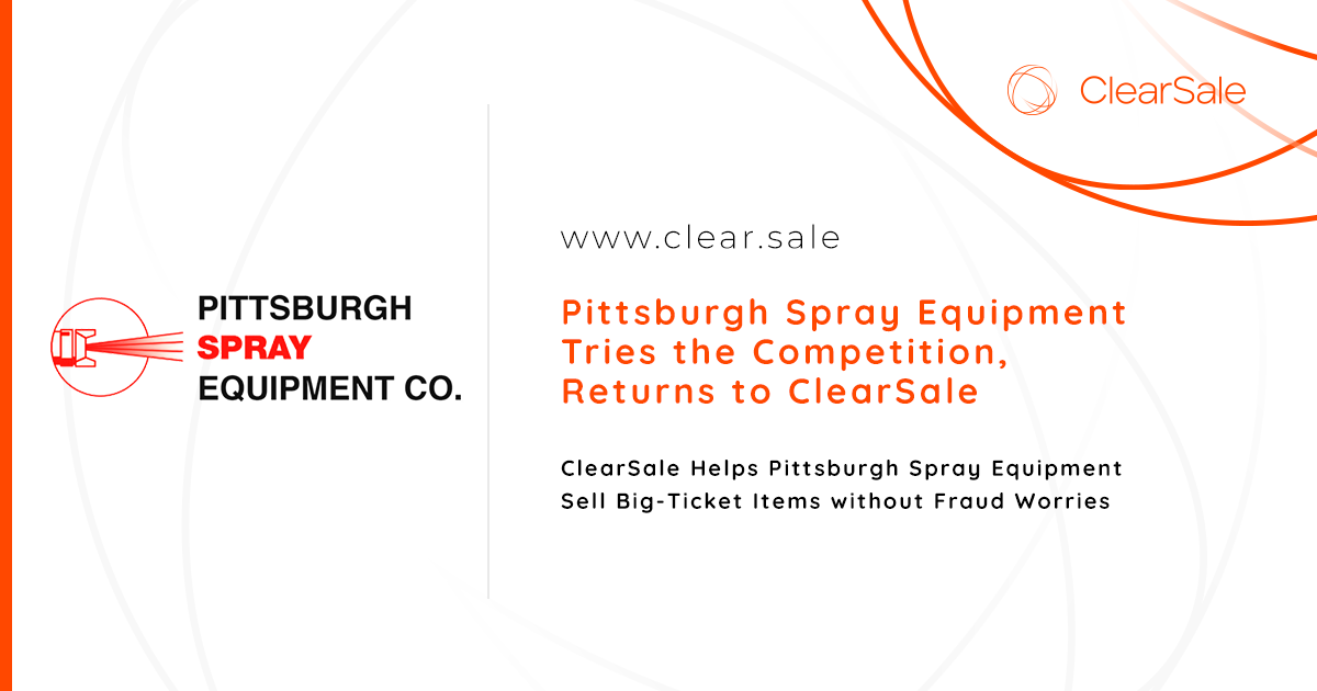 Pittsburgh Spray Equipment Tries the Competition, Returns to ClearSale
